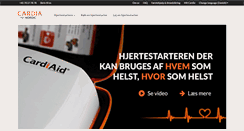 Desktop Screenshot of cardianordic.com